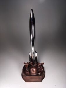 2018 Hugo Award Trophy by Sara Felix and Vincent Villafranca